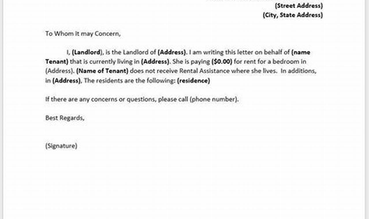 SNAP Rent Help: Family Rent Letter for Food Stamps Guide