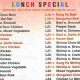 Chin's Chinese Food Menu: Your Local Favorites! | World’s Most Delicious Foods: Must-Try Dishes from Every Country