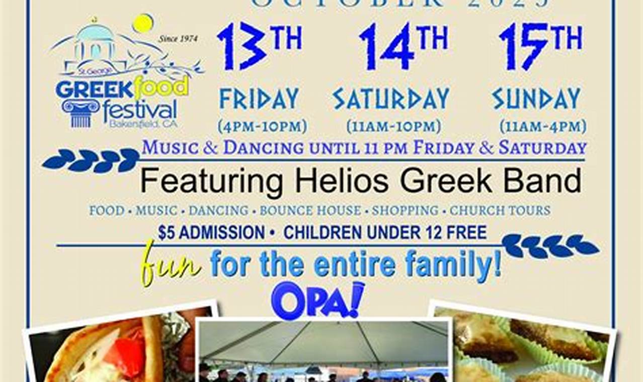 Bakersfield Greek Food Fest 2024: A Taste of Greece! World’s Most Delicious Foods: Must-Try Dishes from Every Country Bakersfield Greek Food Fest 2024: A Taste of Greece! | World’s Most Delicious Foods: Must-Try Dishes from Every Country