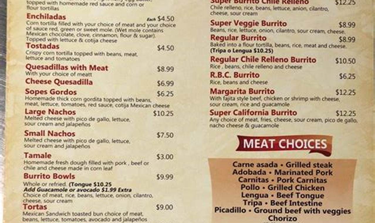 Discover Rico's Mexican Food Menu: Authentic Delights! World’s Most Delicious Foods: Must-Try Dishes from Every Country Discover Rico's Mexican Food Menu: Authentic Delights! | World’s Most Delicious Foods: Must-Try Dishes from Every Country