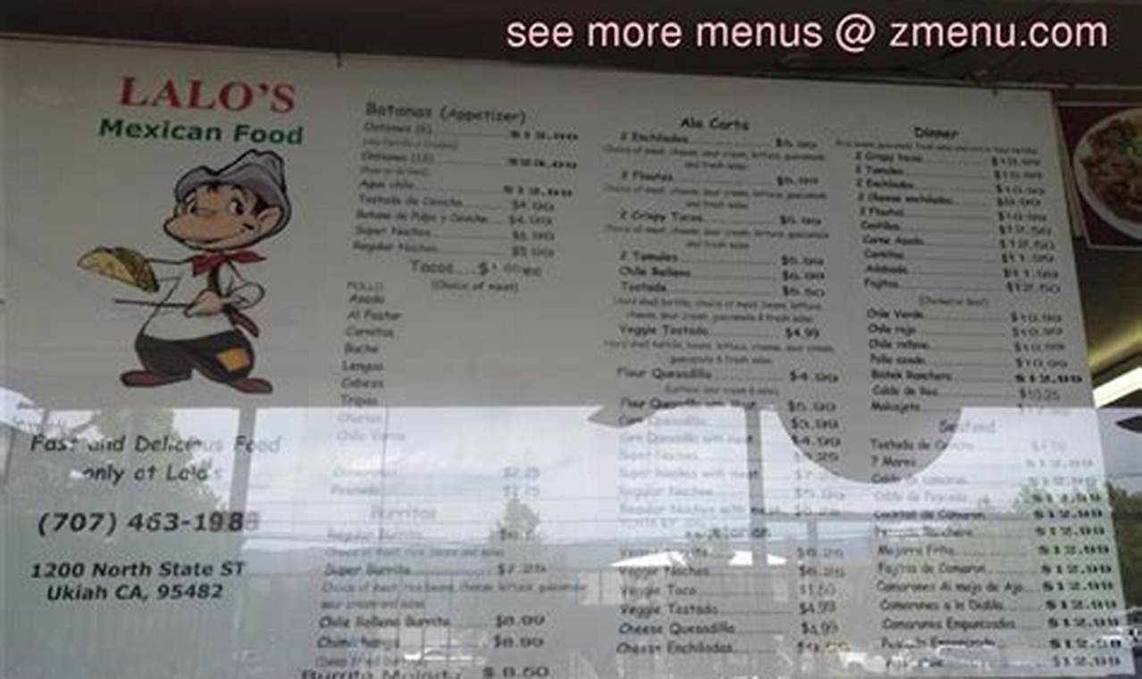 Lalo's Mexican Food: Your Menu Guide & Prices World’s Most Delicious Foods: Must-Try Dishes from Every Country Lalo's Mexican Food: Your Menu Guide & Prices | World’s Most Delicious Foods: Must-Try Dishes from Every Country