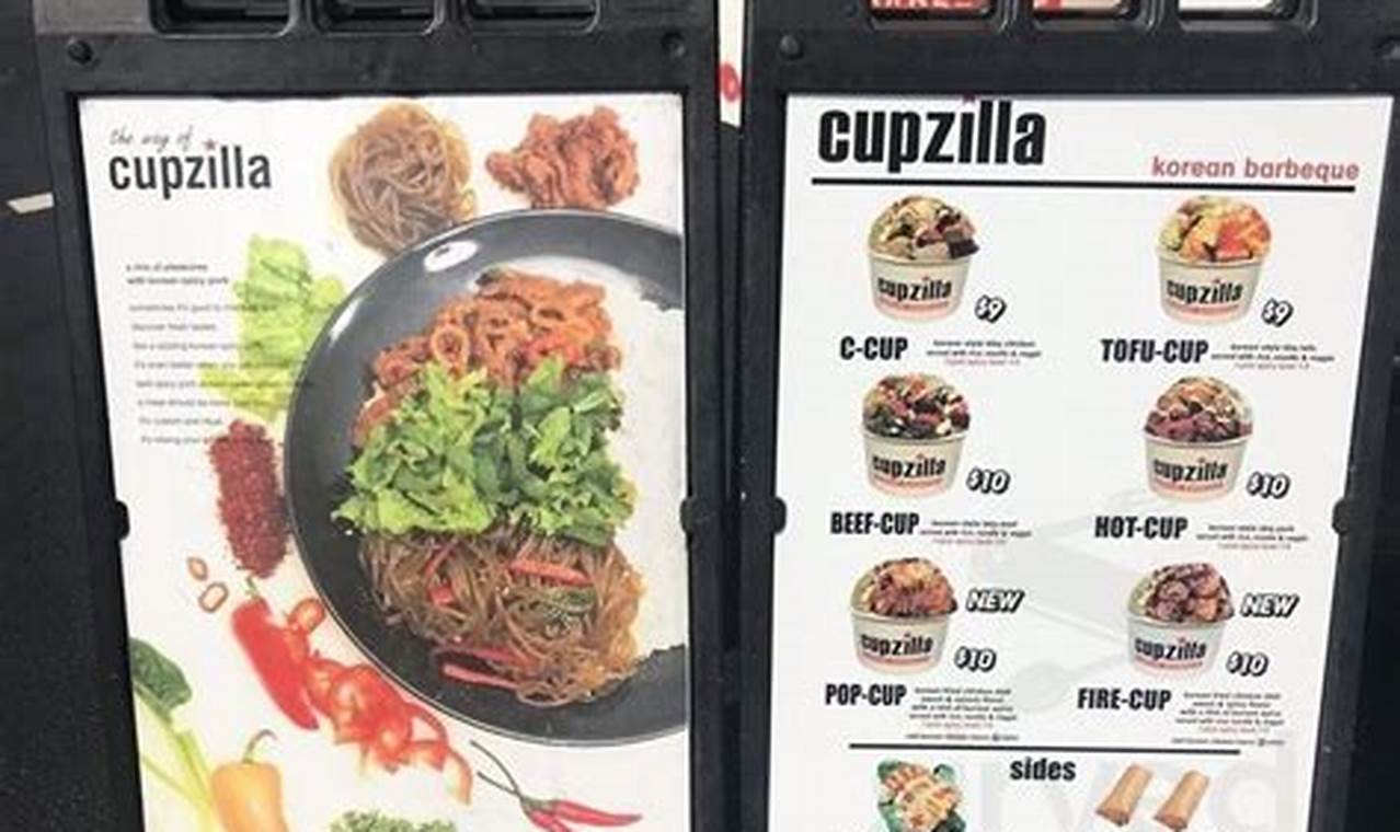 Delicious Cupzilla Food Truck Menu: Prices &amp; More! | World’s Most Delicious Foods: Must-Try Dishes from Every Country