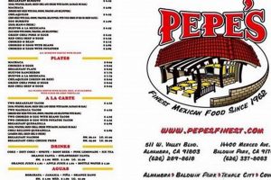 San Diego's Pepe's Mexican Food Menu: Prices &amp; More [CA] | World’s Most Delicious Foods: Must-Try Dishes from Every Country