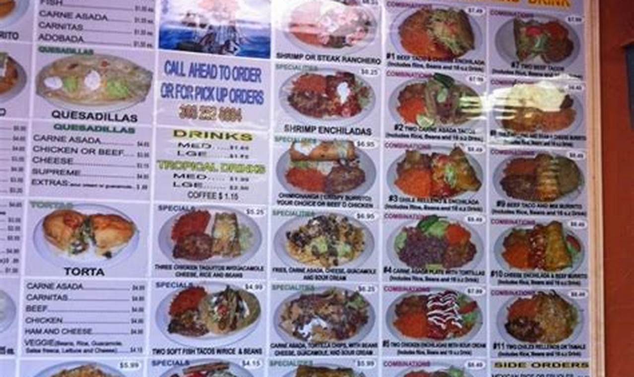 Check El Azteca Mexican Food Menu: Prices & More! | World’s Most Delicious Foods: Must-Try Dishes from Every Country