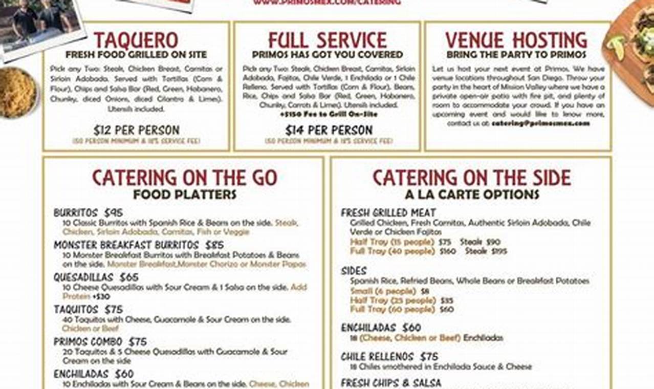 Your Guide to Primos Mexican Food Menu: Prices & More! World’s Most Delicious Foods: Must-Try Dishes from Every Country Your Guide to Primos Mexican Food Menu: Prices & More! | World’s Most Delicious Foods: Must-Try Dishes from Every Country