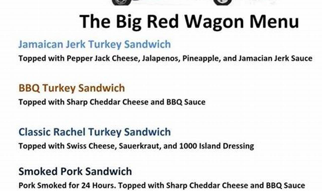 Find The Big Red Wagon Food Truck: Eats On Wheels Near You! | World’s Most Delicious Foods: Must-Try Dishes from Every Country