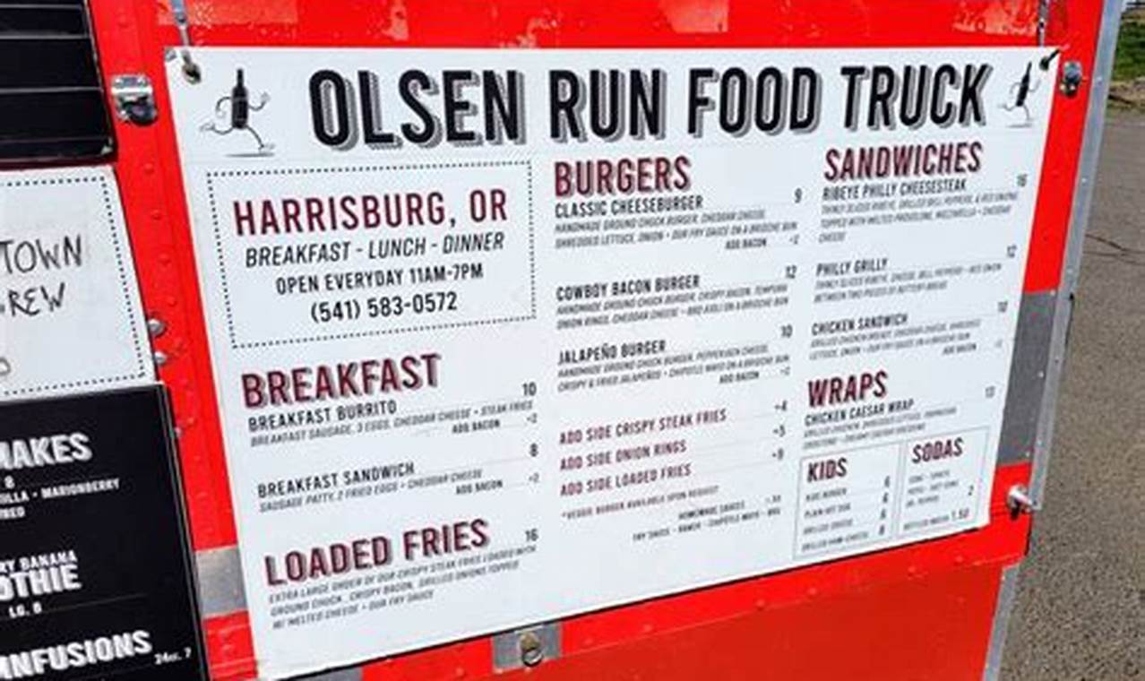 Olsen Run Food Truck: Local Flavors on Wheels! | World’s Most Delicious Foods: Must-Try Dishes from Every Country