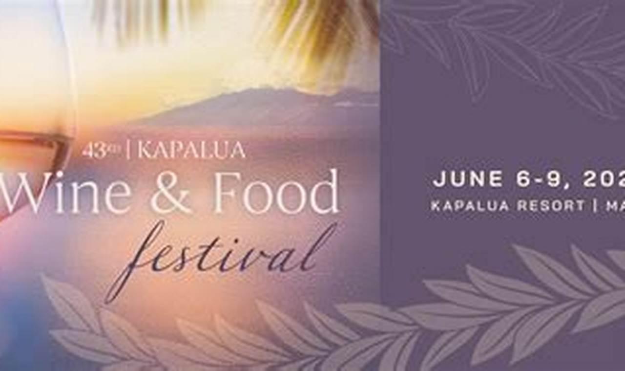 Experience the Kapalua Wine & Food Festival: A Taste of Paradise | World’s Most Delicious Foods: Must-Try Dishes from Every Country