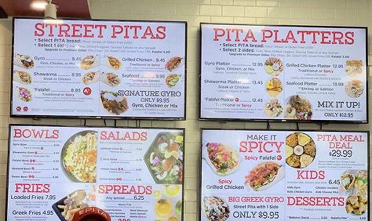 Best Pita Mediterranean Street Food Menu Near You! | World’s Most Delicious Foods: Must-Try Dishes from Every Country