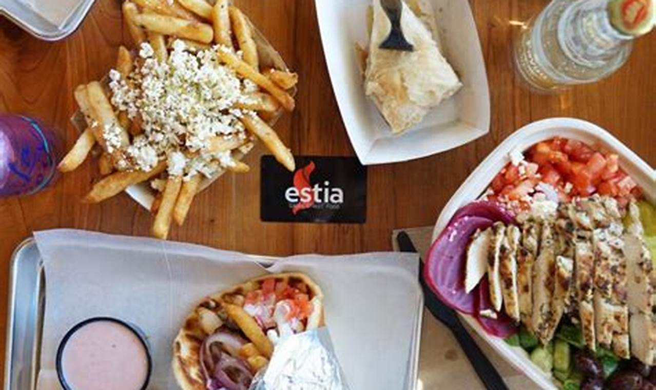 Estia Greek Street Food Menu: A Taste of Greece | World’s Most Delicious Foods: Must-Try Dishes from Every Country