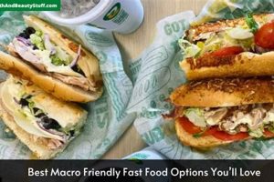 Guide to Best Macro Friendly Fast Food Options (Easy!) | World’s Most Delicious Foods: Must-Try Dishes from Every Country