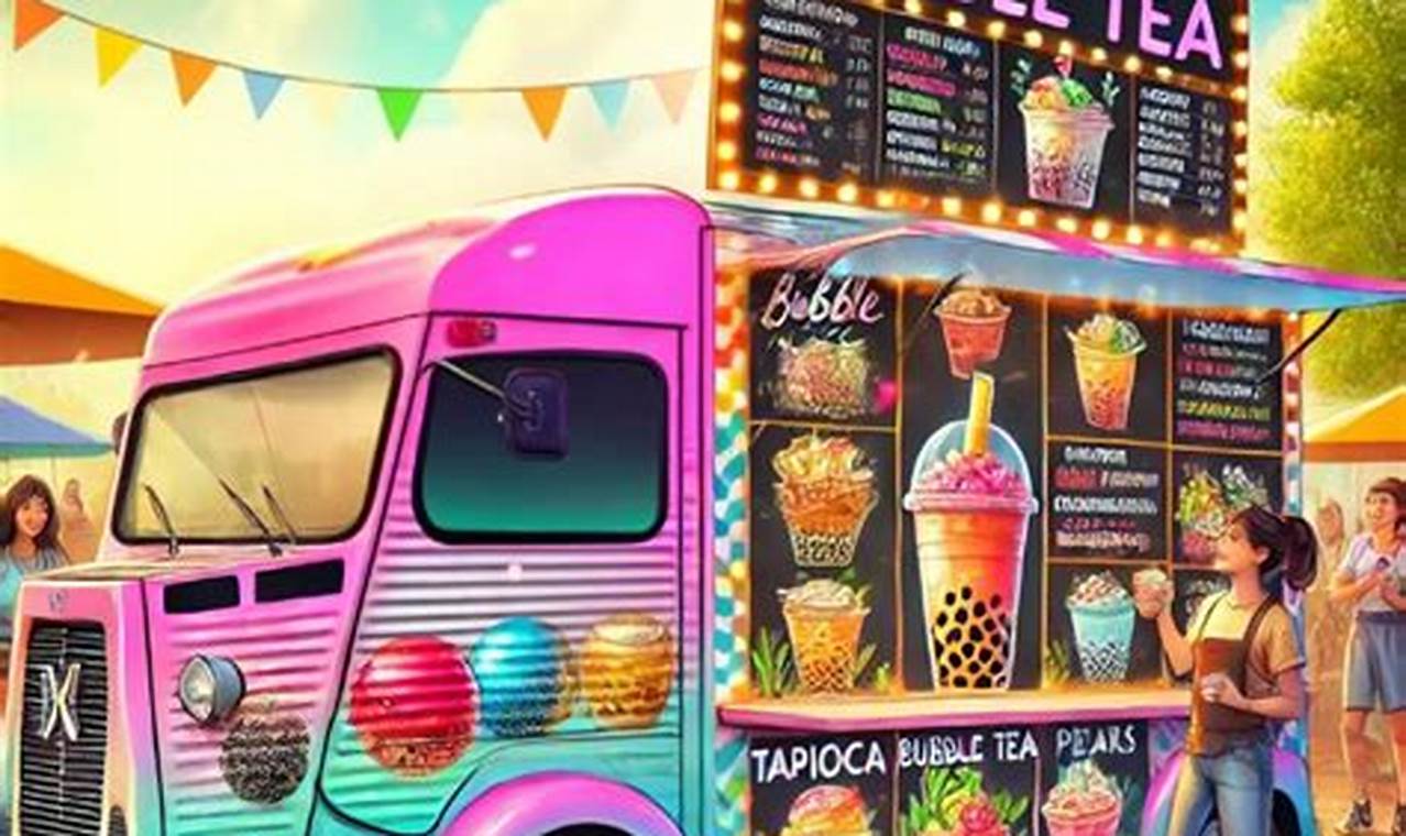 Mobile Bubble Tea Truck: Guide & More! | World’s Most Delicious Foods: Must-Try Dishes from Every Country