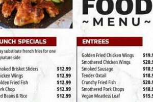 Free Soul Food Menu Template: Design Yours Now! | World’s Most Delicious Foods: Must-Try Dishes from Every Country