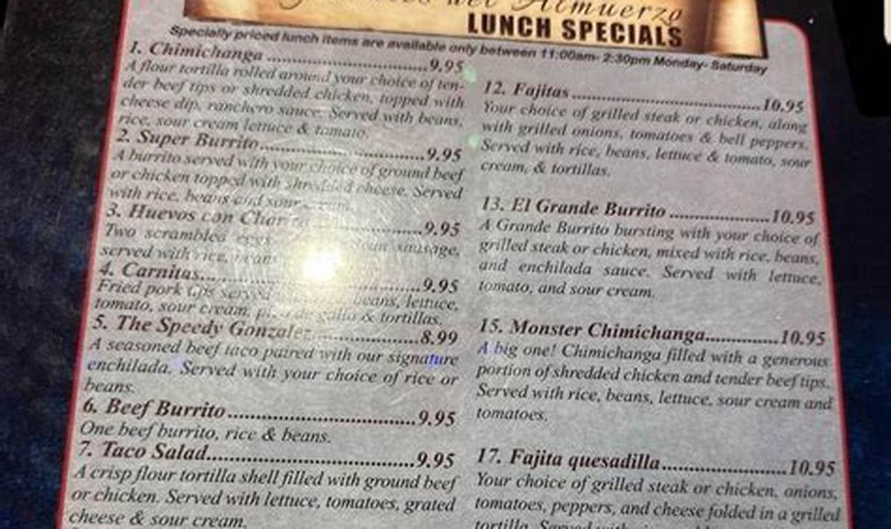 Your Casa Express Mexican Food & Beer Garden Menu Guide! | World’s Most Delicious Foods: Must-Try Dishes from Every Country