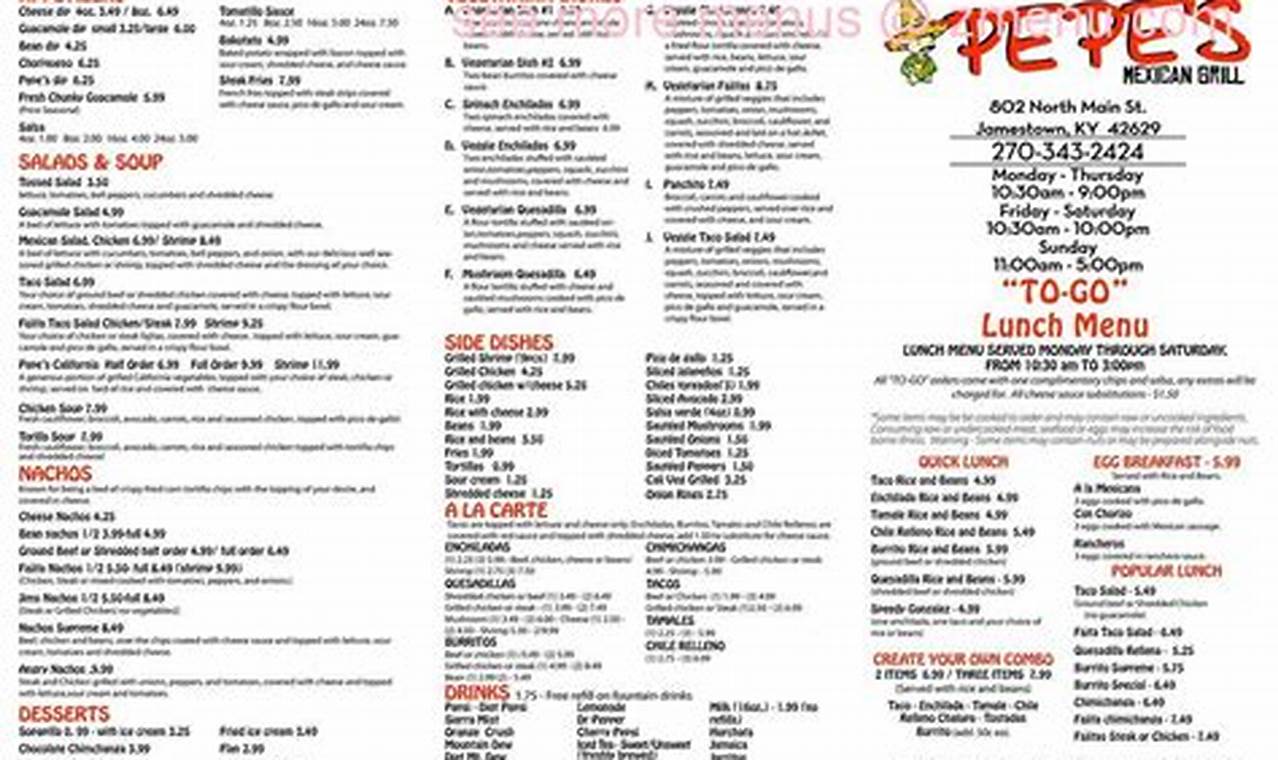 Pepe's Mexican Food Menu: Delicious Dishes & More! World’s Most Delicious Foods: Must-Try Dishes from Every Country Pepe's Mexican Food Menu: Delicious Dishes & More! | World’s Most Delicious Foods: Must-Try Dishes from Every Country