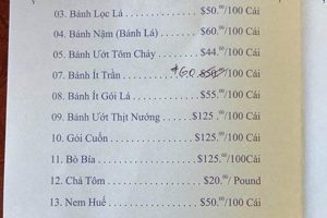Huong Giang Food To-Go Menu: Order Delicious Food Now! | World’s Most Delicious Foods: Must-Try Dishes from Every Country