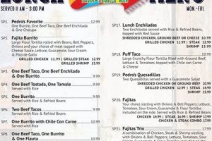 Pedro's Mexican Food Menu: Explore Delicious Options Now! | World’s Most Delicious Foods: Must-Try Dishes from Every Country