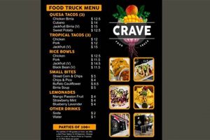 Crave Food Truck Menu: Delicious Eats On The Go! | World’s Most Delicious Foods: Must-Try Dishes from Every Country