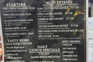 Aunt Lou's Soul Food Menu: Prices & Southern Flavors | World’s Most Delicious Foods: Must-Try Dishes from Every Country