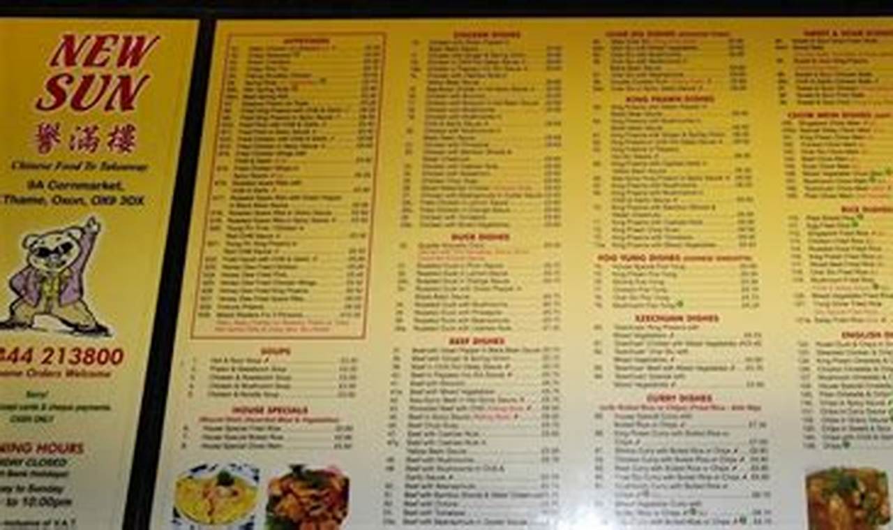 Shine On: Sun Imagery in Chinese Food Menu Design Trends | World’s Most Delicious Foods: Must-Try Dishes from Every Country