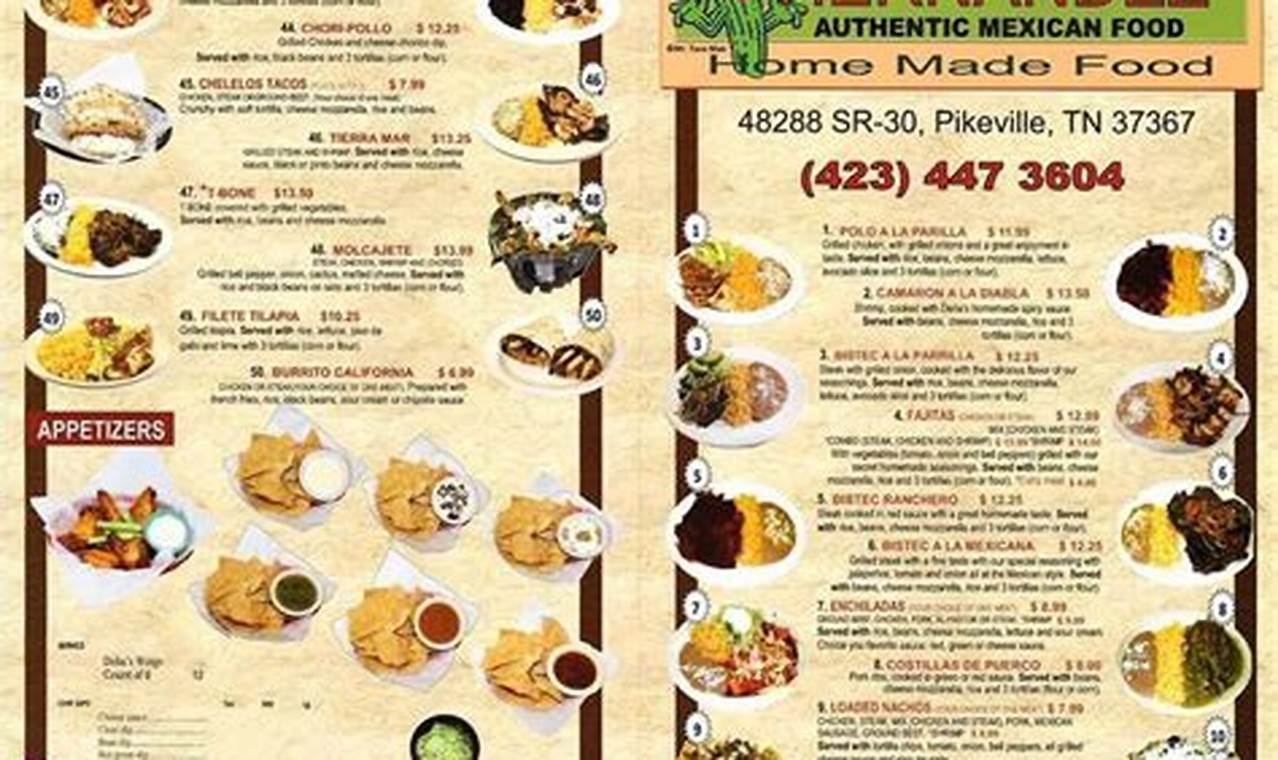 Explore Hernandez Mexican Food Menu: Prices &amp; More! | World’s Most Delicious Foods: Must-Try Dishes from Every Country