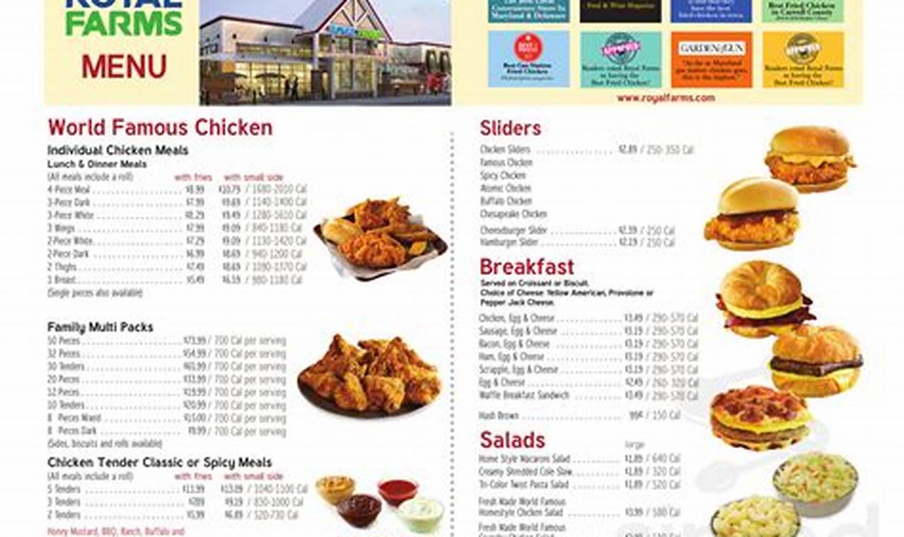 Your Guide: Royal Farms Food Menu &amp; More! | World’s Most Delicious Foods: Must-Try Dishes from Every Country