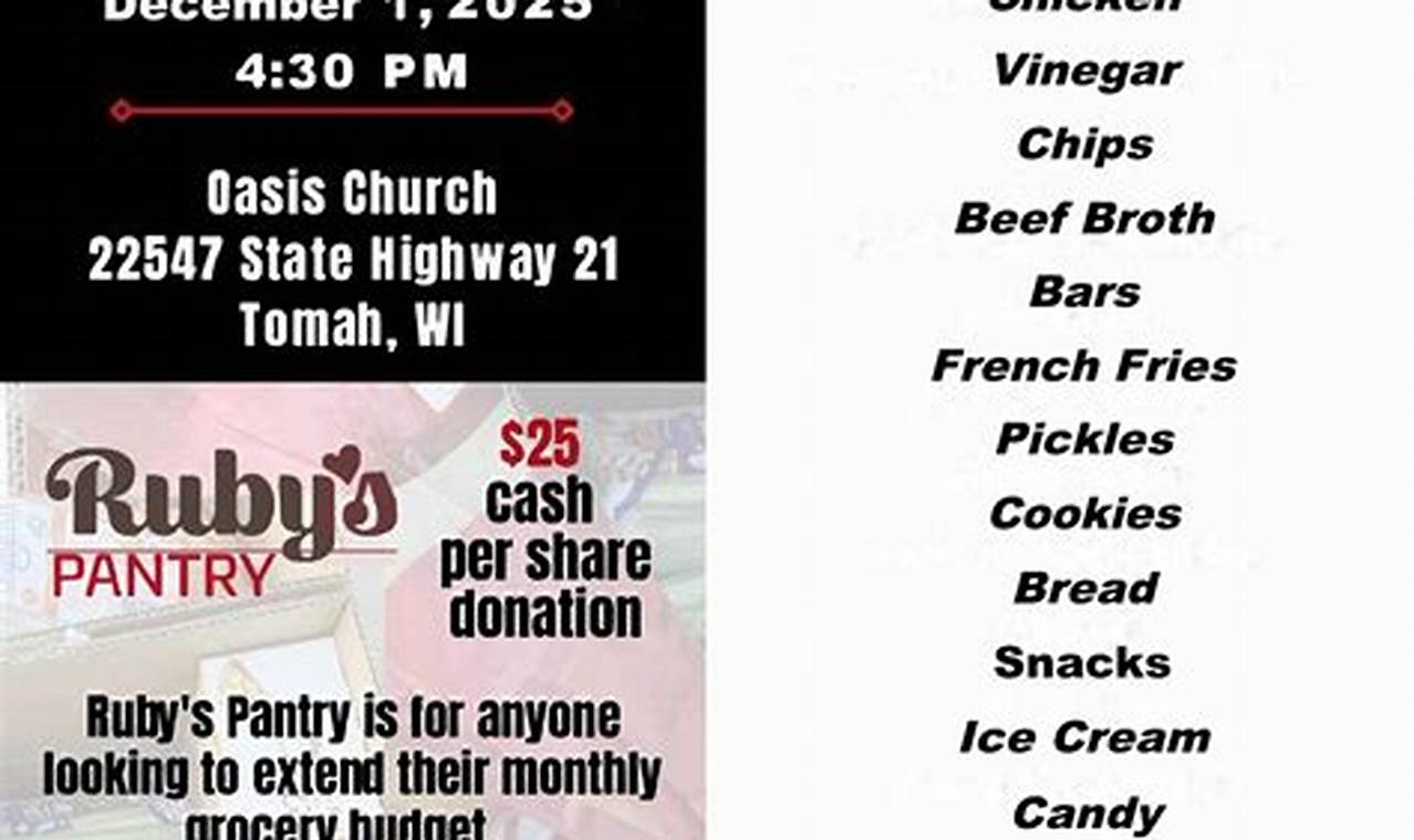 Tomah WI Food Pantry Guide: Find Help + How to Donate World’s Most Delicious Foods: Must-Try Dishes from Every Country Tomah WI Food Pantry Guide: Find Help + How to Donate | World’s Most Delicious Foods: Must-Try Dishes from Every Country